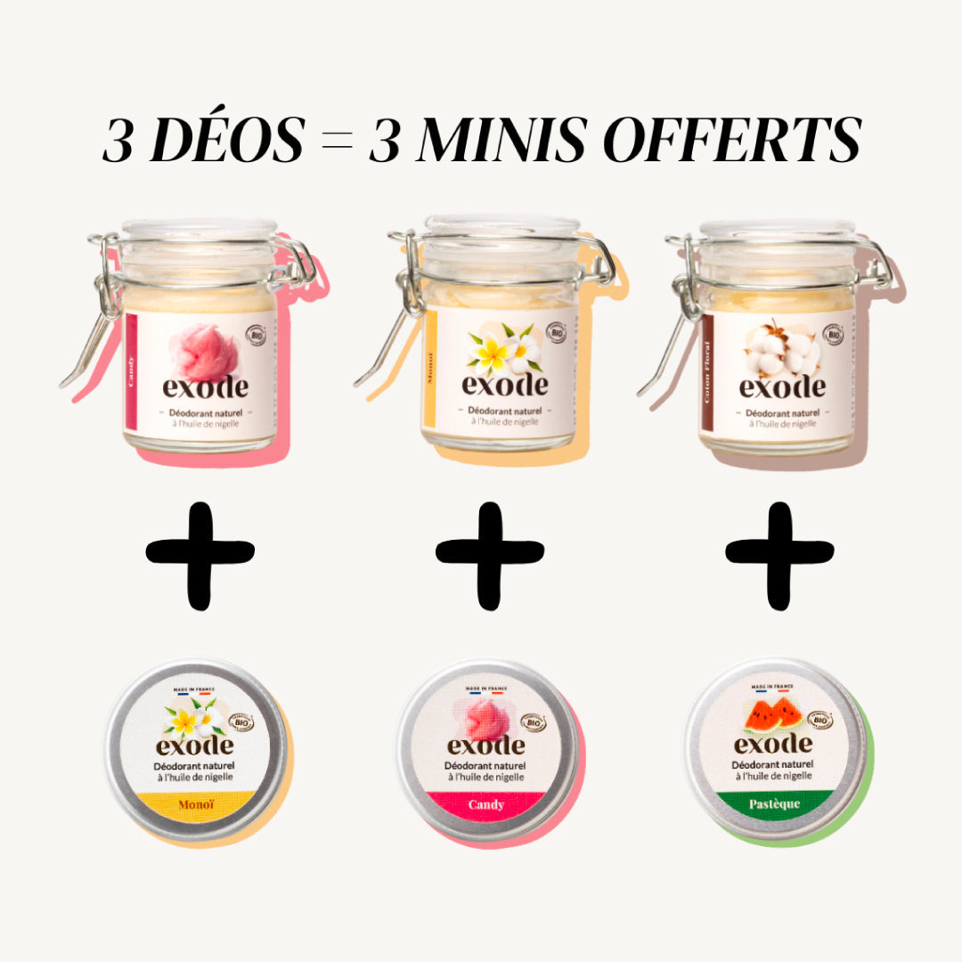 Pack 3+3 - Peaux sensibles
