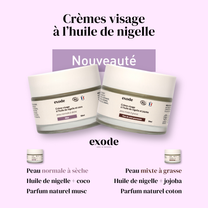 Crème visage à l'huile de nigelle