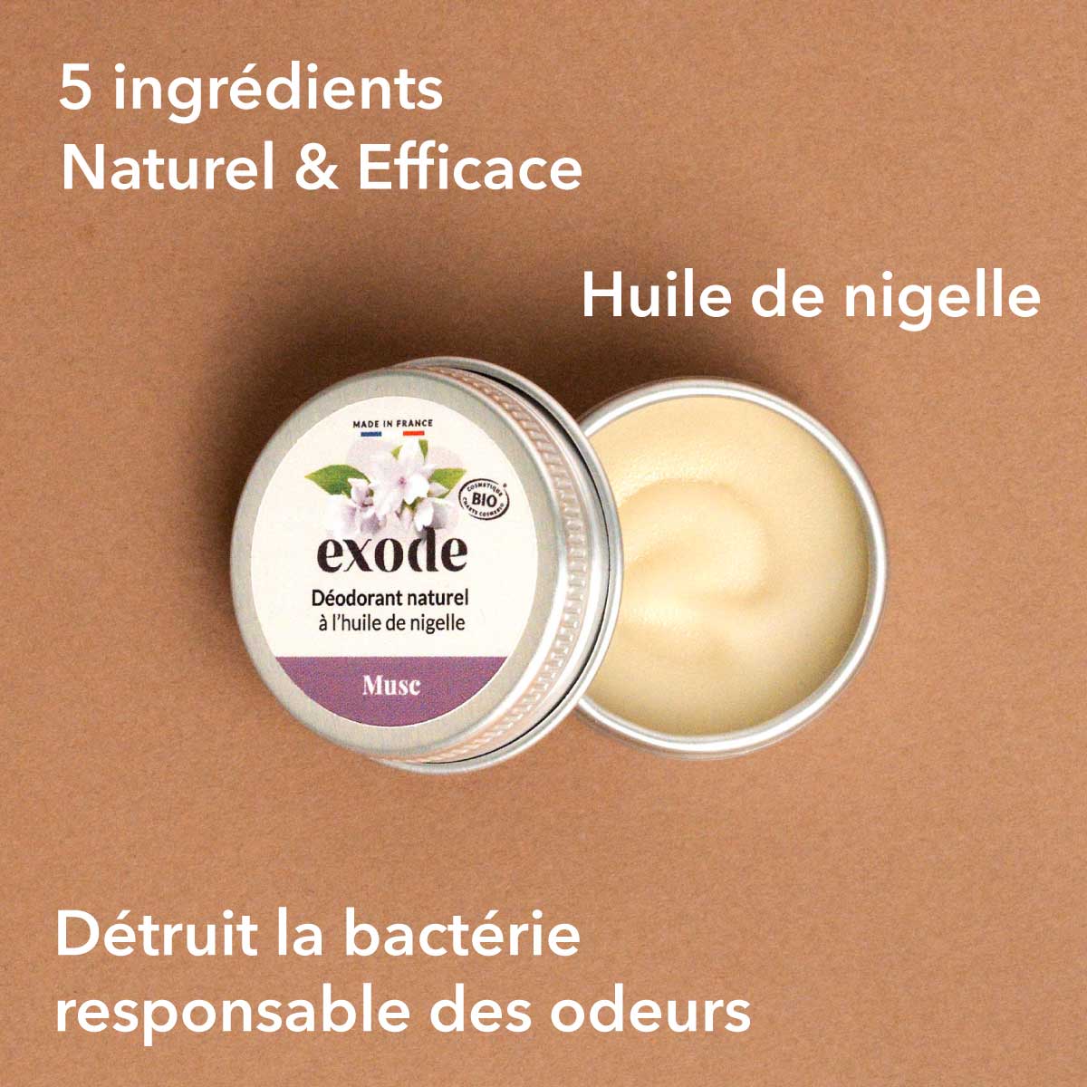 Mini Déodorant - Coton